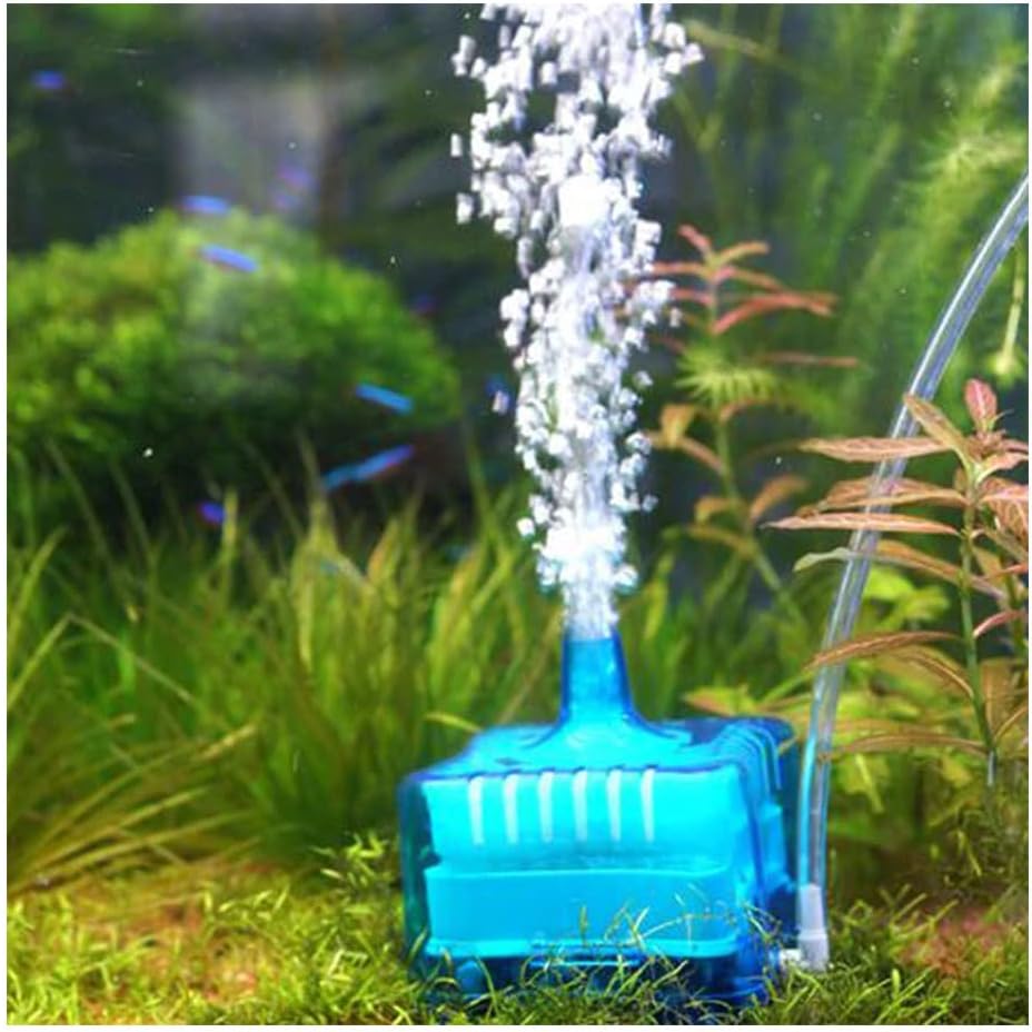 FRIRODSAY Fish Tank Filter Aquarium Sponge Filter Quiet Small for 1-20 Gallon Aquariums Detachable with Activated Carbon and Air Stone